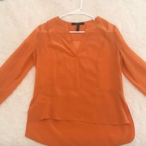 Orange BCBG blouse